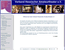 Tablet Screenshot of amateurtheater-hessen.de